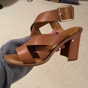 Franco Sarto tan heels